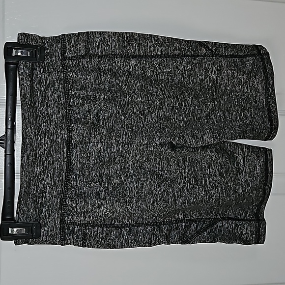Splash Bottoms Juniors Heathered Black White Bike Shorts Side Pockets Athletic M - Picture 2 of 10